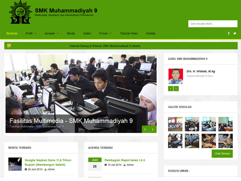 SMKMuhammadiyah9.com | Multimedia, Akuntansi Dan Administrasi Perkantoran 