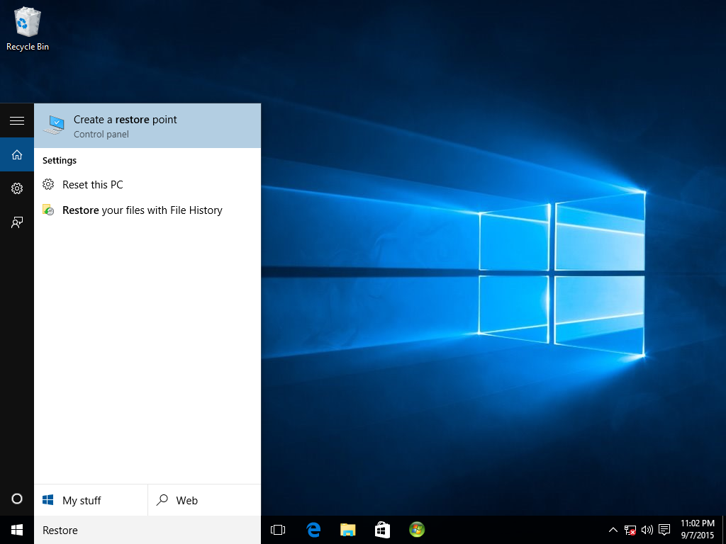 Cara Membuat Restore Point Pada System Restore Windows 10