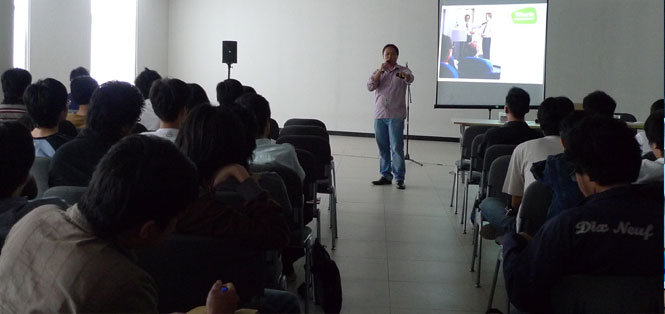 Babastudio mengadakan seminar di Universitas Multimedia Nusantara